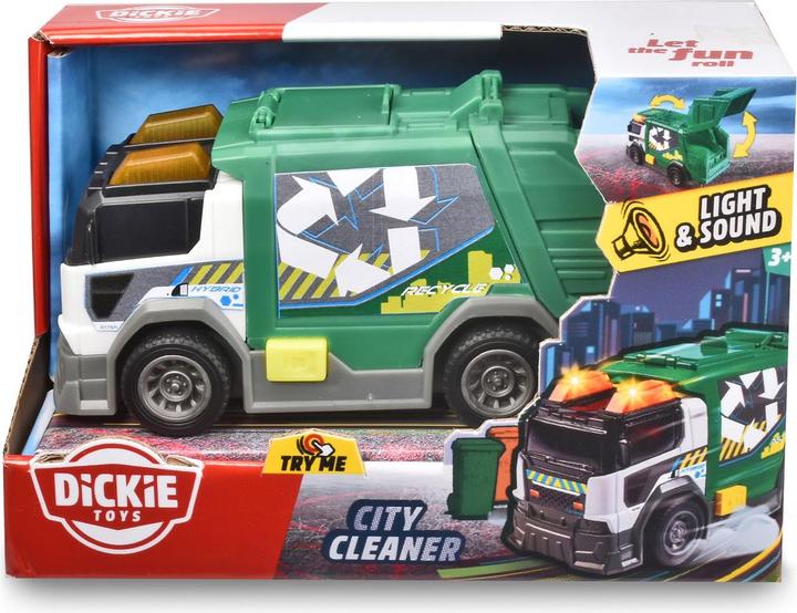 Actual product image Dickie Garbage truck with light and sound