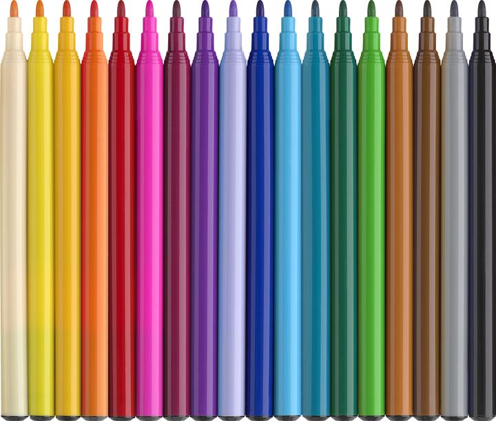 Produktbild Faber-Castell Felt-tip pen unicorn (multicolour, 24 x)