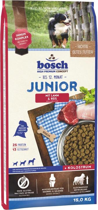 Bosch Petfood Agnello e riso junior (Junior, 1 pz., 15000 g)