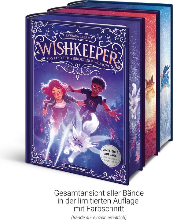 Actual product image Ravensburger Wishkeeper, Band 2: Die Reise nach Silversands (German, Alessia Trunfio, Alexander Kopainski, Barbara Laban, 2025)