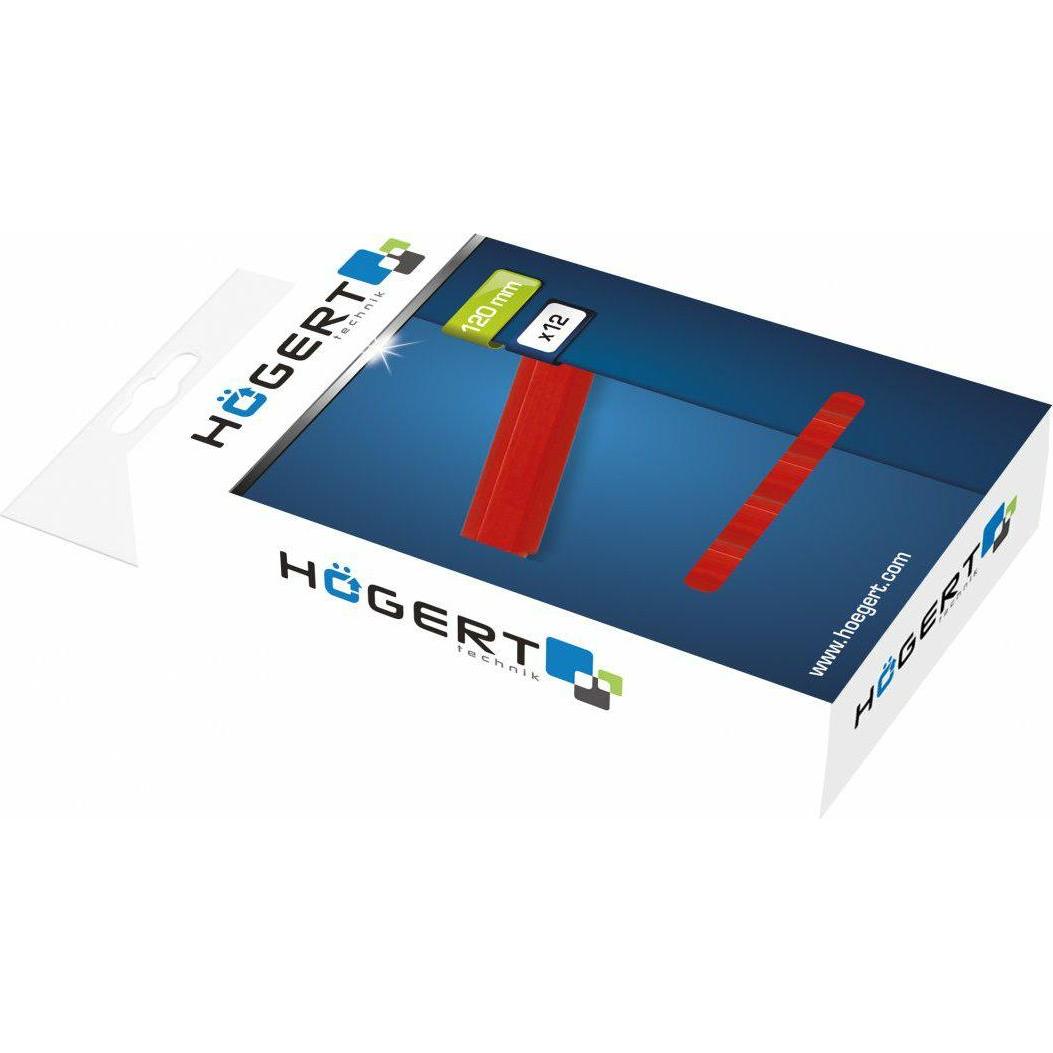 Högert, Malstifte, Technische Kreide Rot 120mm / 12 Stk. (Rot, 12 x)