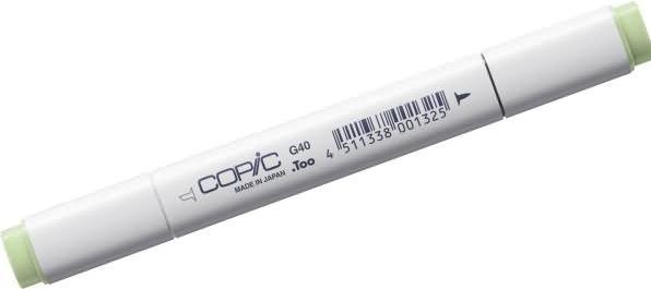 Actual product image Copic Graphic marker Classic type G - 40 (G40 - Dim Green, 1 x)