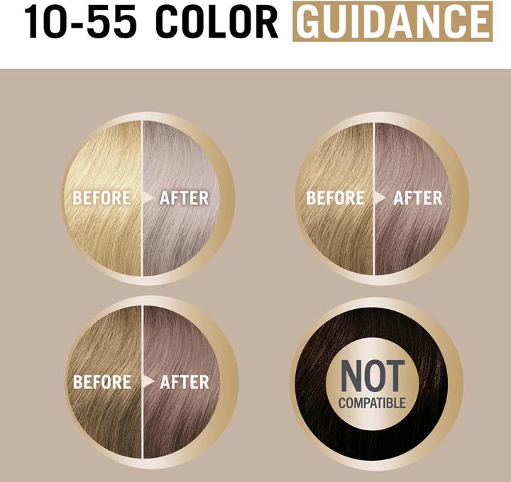 Image du produit Schwarzkopf Creme Supreme Permanent Hair Dye Color 1055 Cool Silverblond 60 Ml (Cool Silverblond)