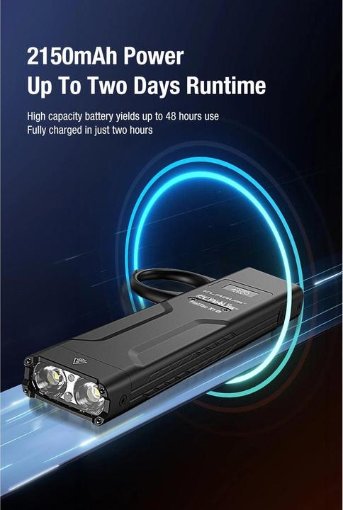 Actual product image Klarus FlatTac X1-K mit Führungsring, 4200 Lumen (inkl. Akku) (14.75 cm, 4200 lm)