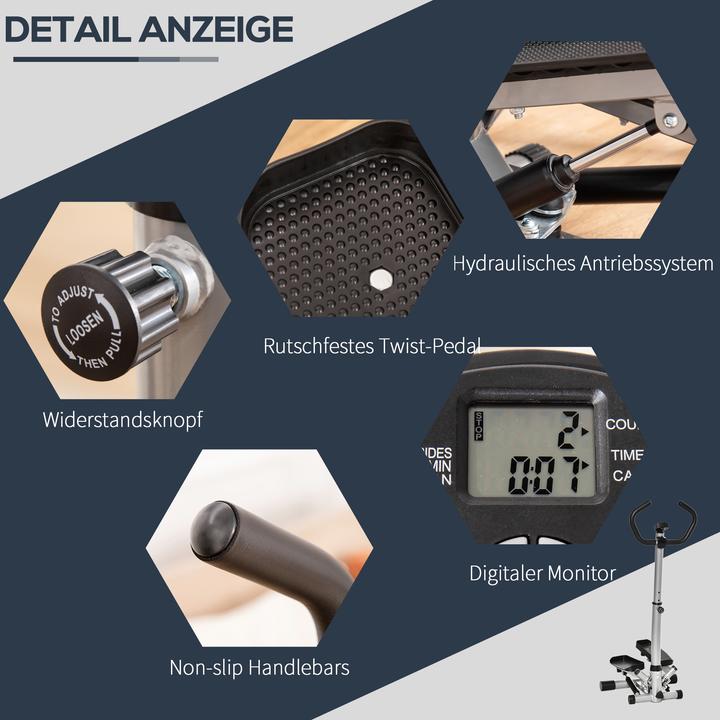 Actual product image Jamb Stepper with handle