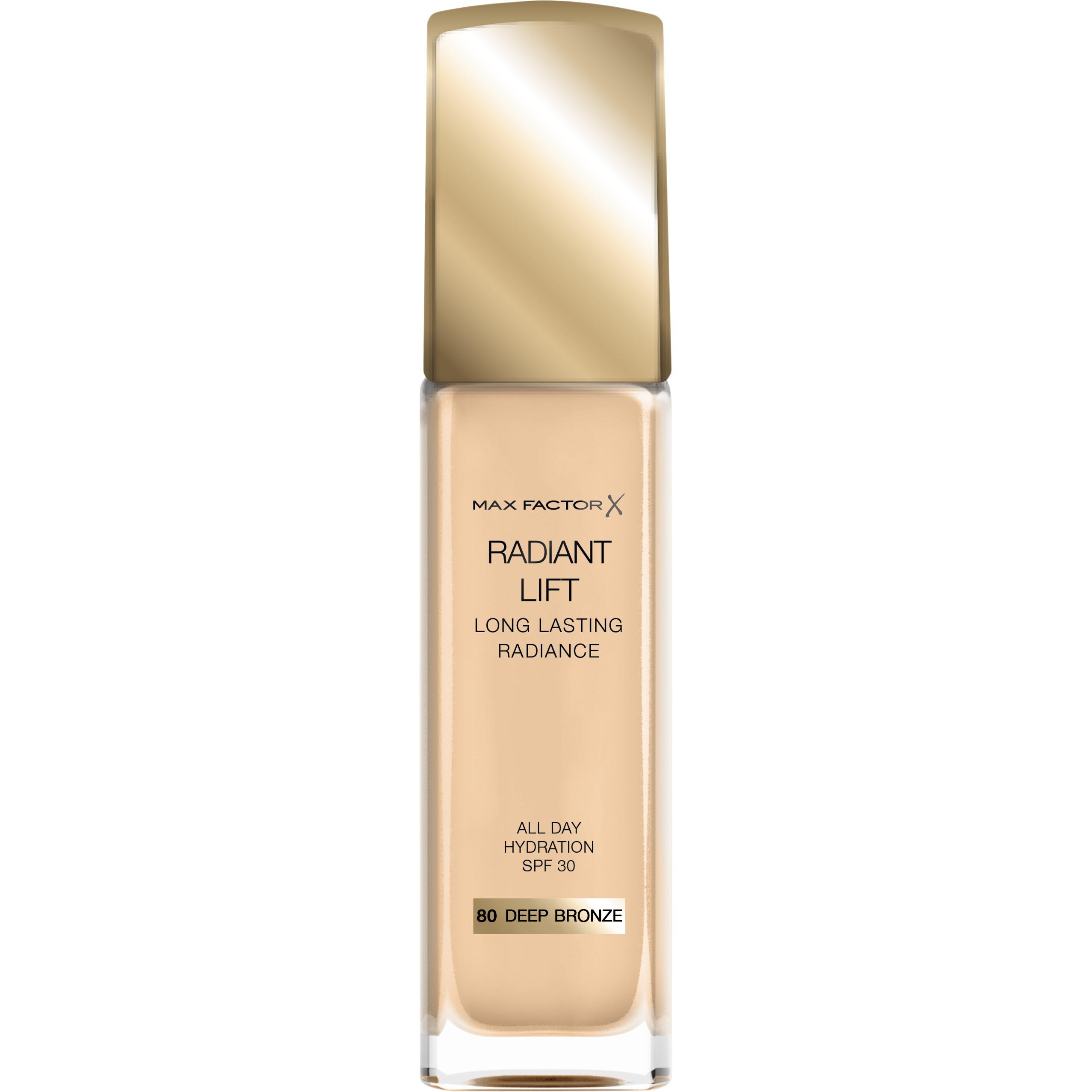 Max Factor, Foundation, Radiant Lift (080 Deep Bronze)