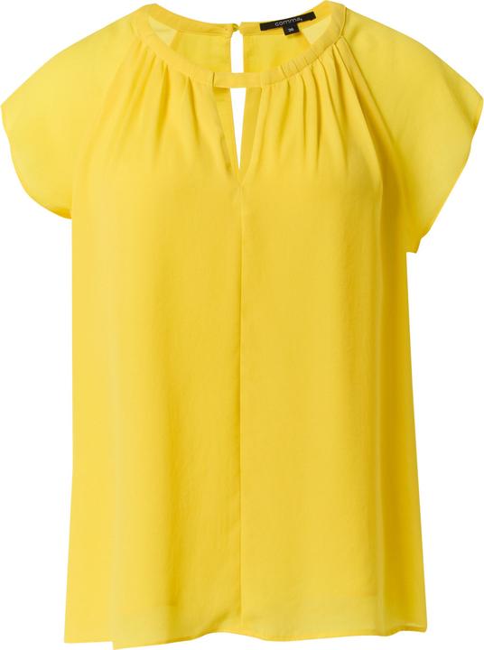 Actual product image Comma Bluse Chiffon-Bluse mit Kappärmeln (36)