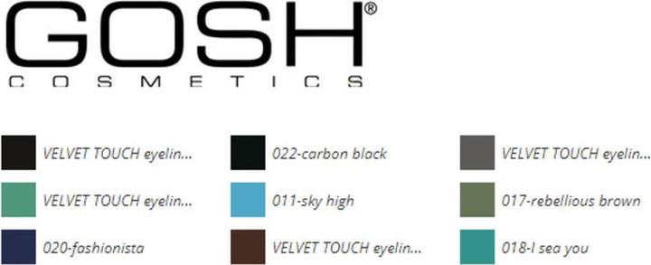 Actual product image Gosh Velvet Touch (011 Sky High)