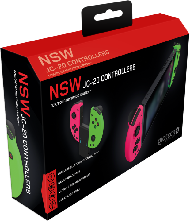 Actual product image Gioteck JC-20 (Switch)