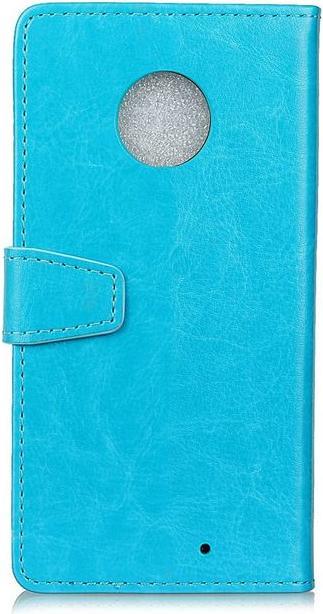 Image du produit MU Classic Crazy Horse Couverture cuir Bookcover Housse (Motorola Moto X4)