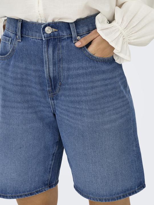 Immagine prodotto Only ONLHOPE Hohe Taille Weiter Beinschnitt Jeans-Shorts Jeans-Shorts (XL)