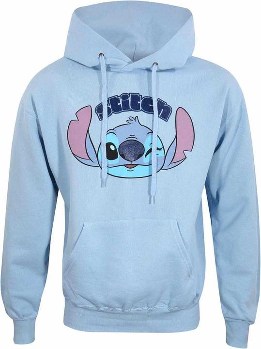 Immagine prodotto Lilo & Stitch Cute Face Felpa con Cappuccio Adulto Unisex (XXL)