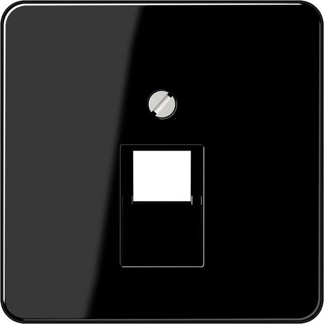 Actual product image JUNG Insert UAE/IAE 1f CD sw glz Schraubbef CD569-1UASW