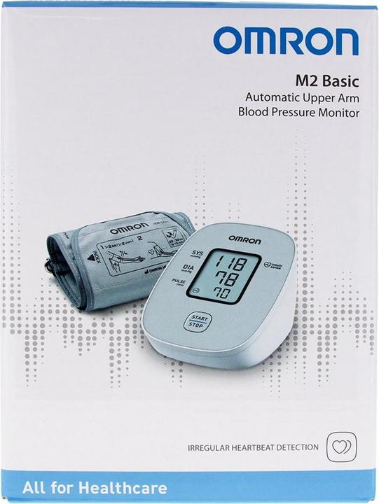 Actual product image Omron Blood Pressure Monitor M2 Basic
