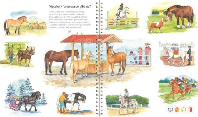 Actual product image tiptoi Pferde und Ponys (German, Melanie Brockamp, Susanne Gernhäuser, 2022)
