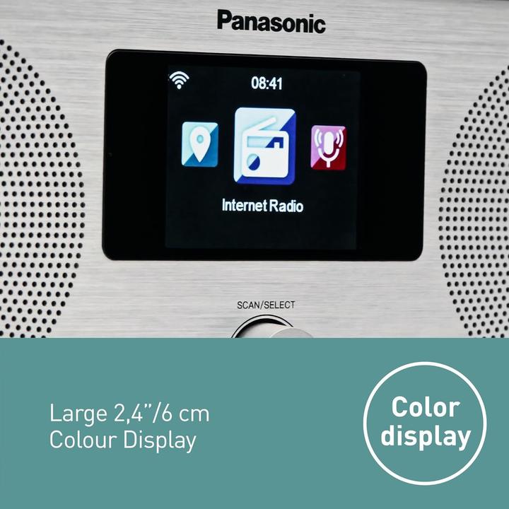 Actual product image Panasonic RF-D40EG-K (Web radio, DAB+, FM, Bluetooth, Wi-Fi)