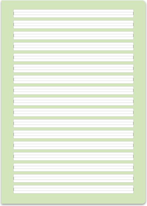 Actual product image Ursus Exercise book 2nd school year (A4, Lined, Soft cover)