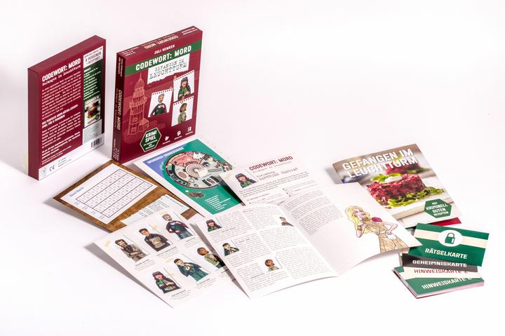 Produktbild Hemkentokrax:Codewort: Mord. Gefangen i (Deutsch, 6 Spieler)