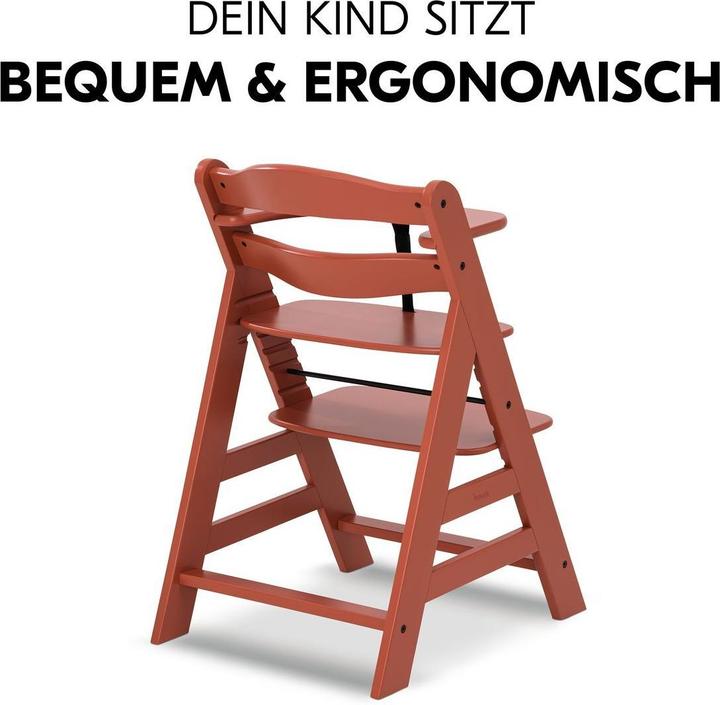 Produktbild Hauck Hochstühle Hochstuhl Alpha Plus Cork - im Sparset inkl. (Hochstuhl)