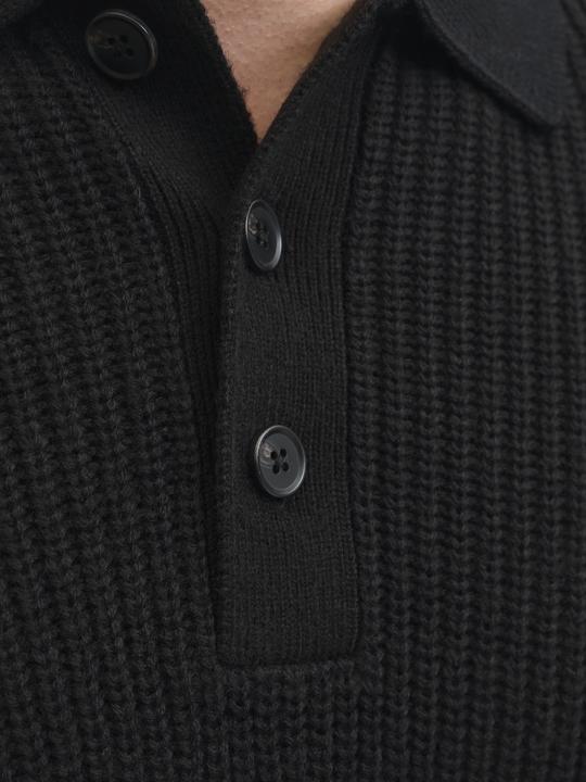 Produktbild Jack & Jones Einfarbig Gestricktes Polo Gestricktes Polo (S)
