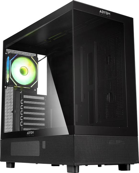 Actual product image Abysm Gaming Danube SAVA H400 Black (ATX, mATX, Mini-ITX)