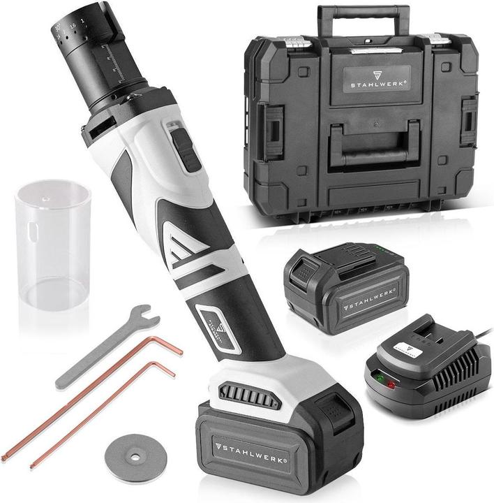 Actual product image Stahlwerk ATG-20 ST cordless tungsten grinder for sharpening tungsten electrodes (Straight grinder, 750 W)