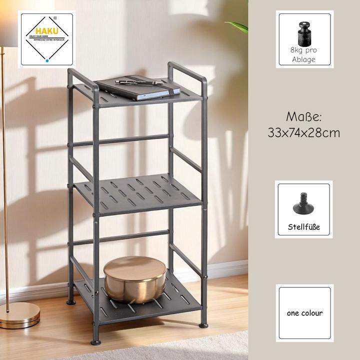 Produktbild HAKU Möbel Regal (33 x 28 x 74 cm)