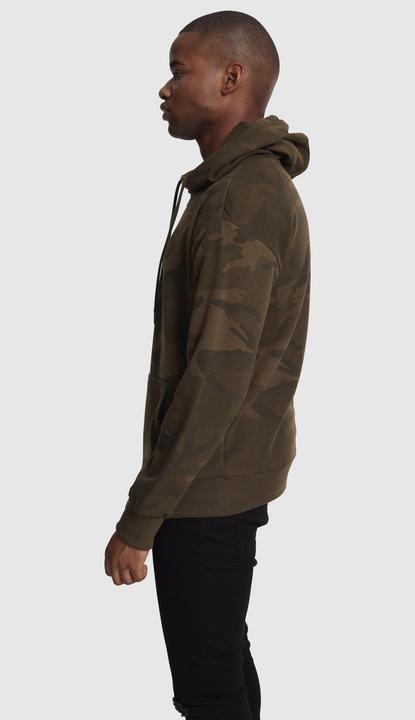 Produktbild Urban Classics High Neck Camo Hoody (M)