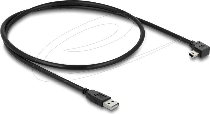 Produktbild Delock USB 2.0 Kabel Typ-A Stecker zu Typ Mini-B Stecker rechts gewinkelt 0,5m (0.50 m, USB 2.0)