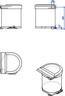Produktbild Peka Metall Müllboy (40 l)