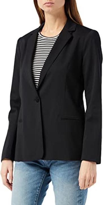 Actual product image Armani Exchange Long Sleeve Formal Button Front Blazer (44)