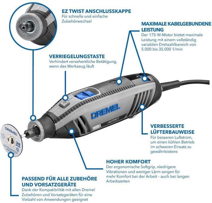 Actual product image Dremel 4250 (4250-3/45)