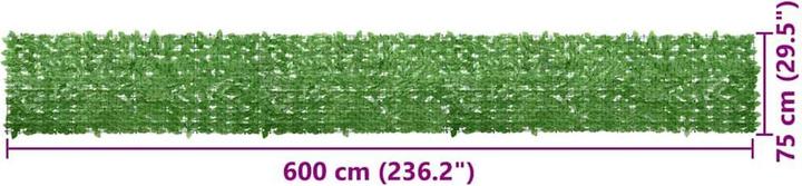 Produktbild vidaXL Balkonsichtschutz (75 cm)