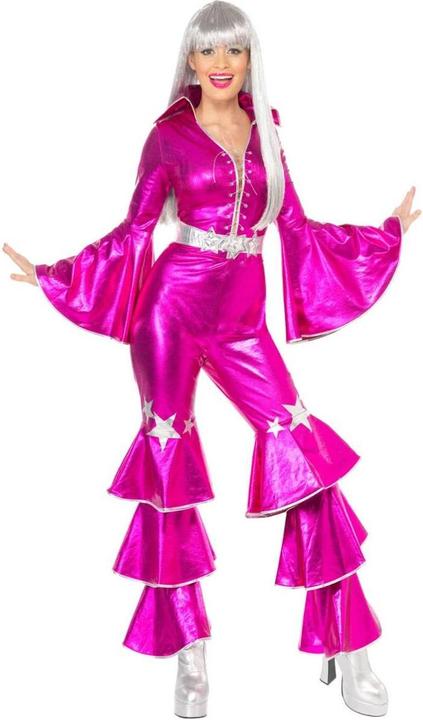 Immagine prodotto Smiffys Donna 70s Dancing Dream Costume Tuta (L)