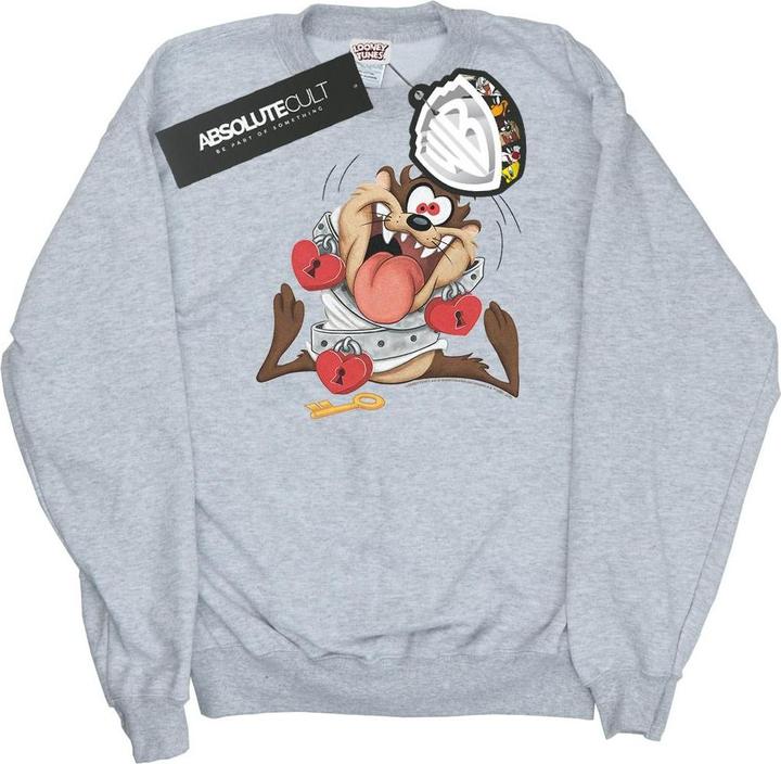 Produktbild Looney Tunes Taz Valentine's Day Madly In Love Sweatshirt Jungen (116)