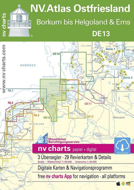 Produktbild DE 13 -. Atlas Ostfriesland