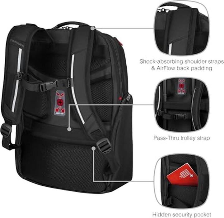 Actual product image Wenger Meteor 17" Laptop Backpack (30 l)
