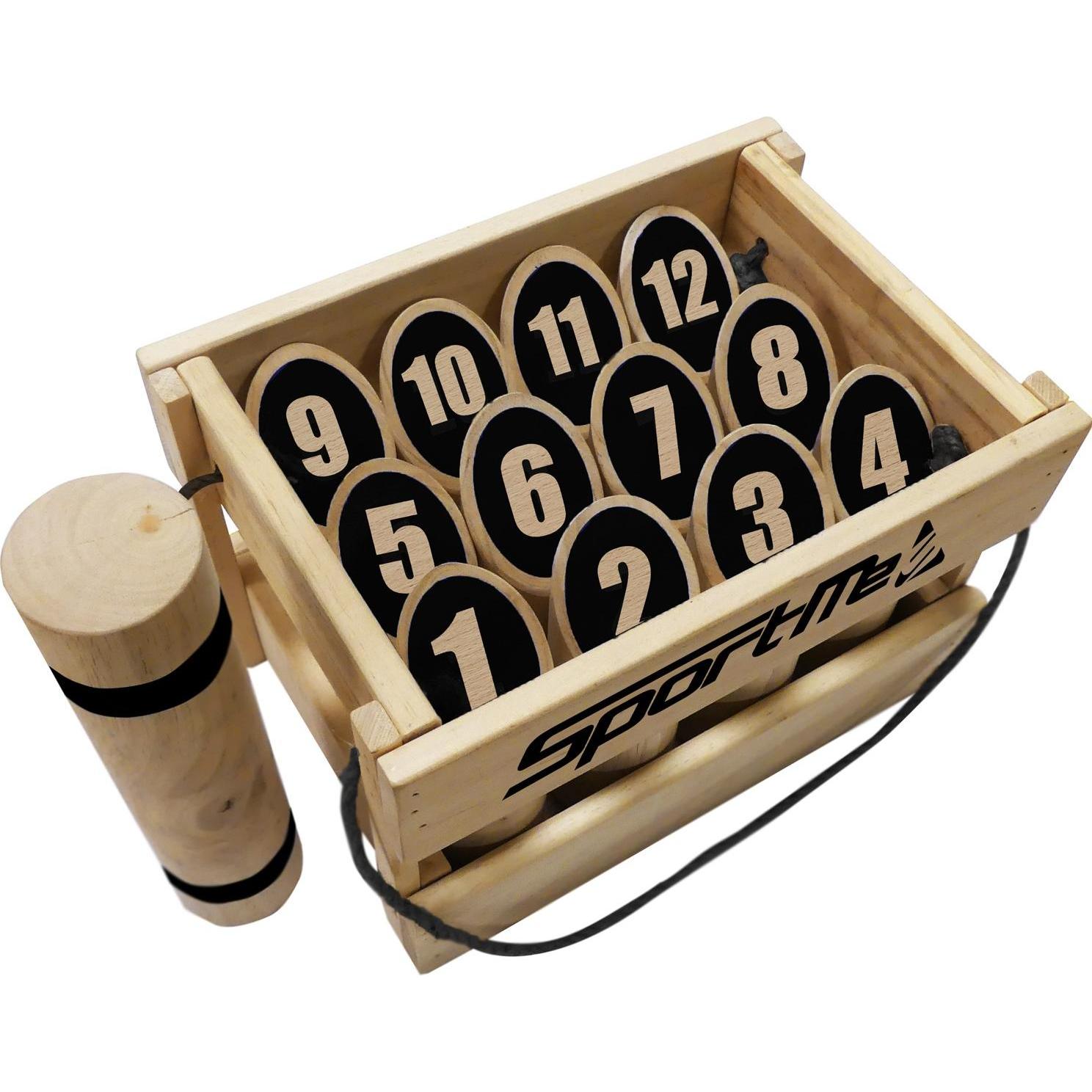 SportMe Nummerkubb i Låda