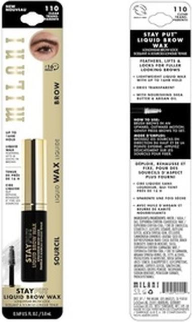 Produktbild Milani Stay Put Liquid Brow Wax for Added Lift and Feathering