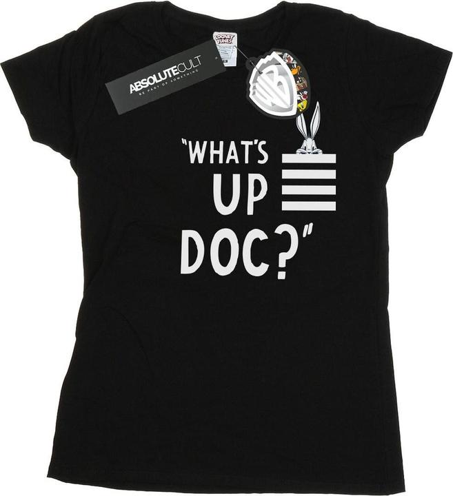 Immagine prodotto Looney Tunes Bugs Bunny What's Up Doc Stripes Maglietta Donna (S)