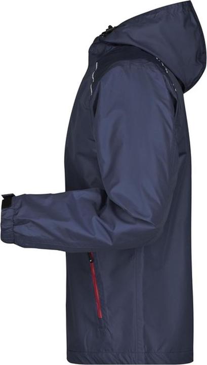 Actual product image James & Nicholson Mens Waterproof Jacket (M)