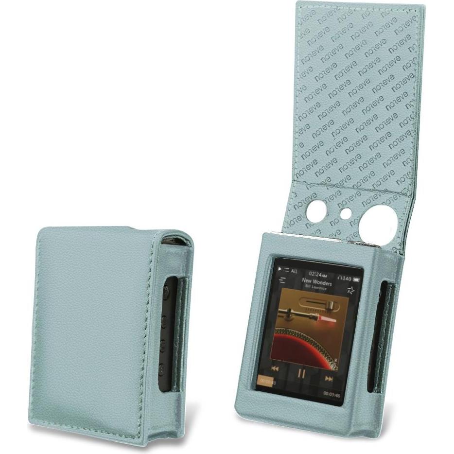 Noreve Lederschutzhülle vertikal, MP3 Tasche + Hülle, Blau