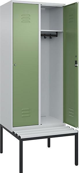 Actual product image C+P Locker Classic PLUS bench seat (80 cm, 212 cm)