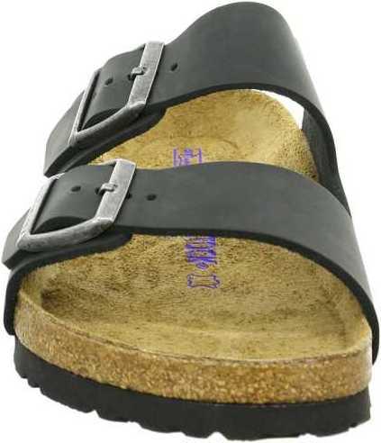Actual product image Birkenstock Arizona Soft Bedding Greasy Leather Nubuck Normal (38)