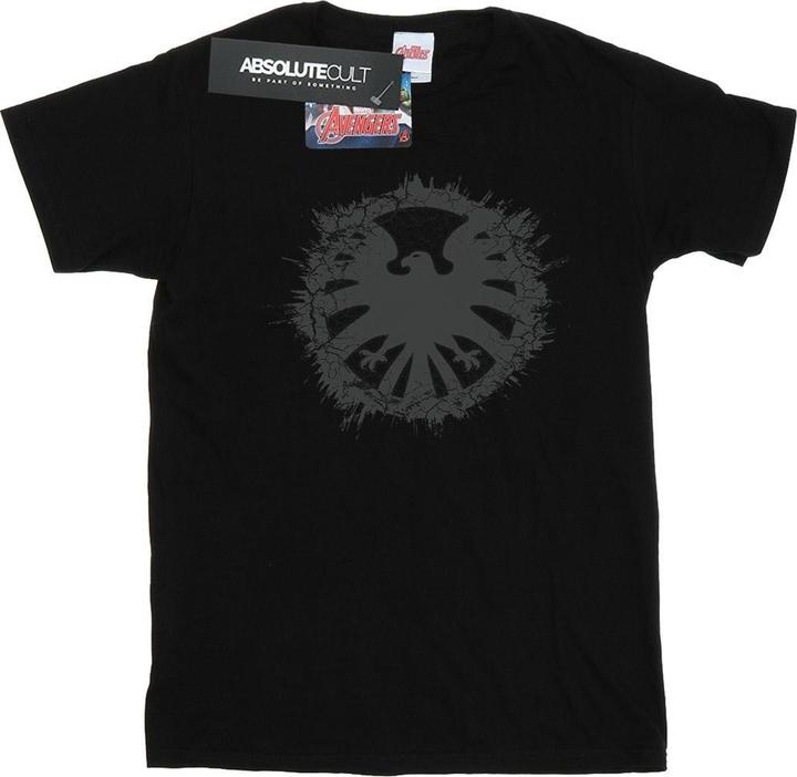 Produktbild Agenten von SHIELD gebürstet Logo TShirt (3XL)