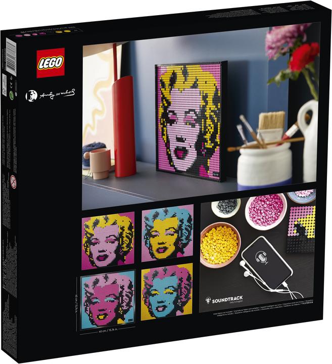 Immagine prodotto LEGO Marilyn Monroe di Andy Warhol (31197, LEGO Art)