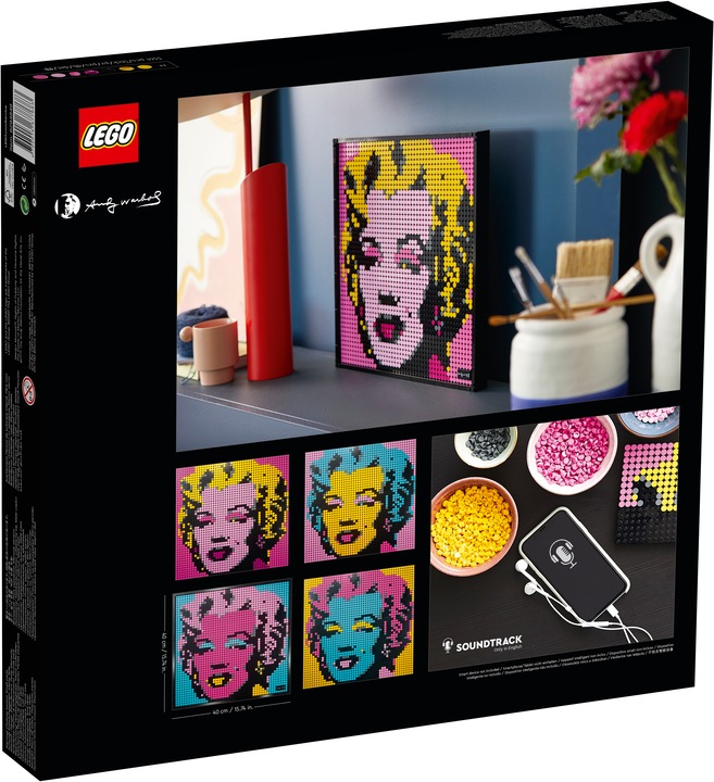 Actual product image LEGO Andy Warhol's Marilyn Monroe (31197, LEGO Art)