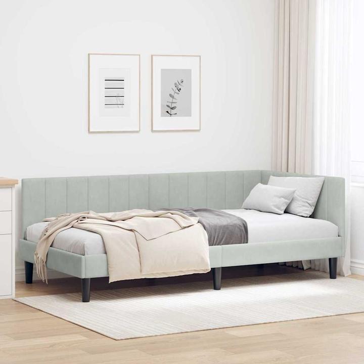 Actual product image vidaXL Eckbettgestell (100 x 200 cm)