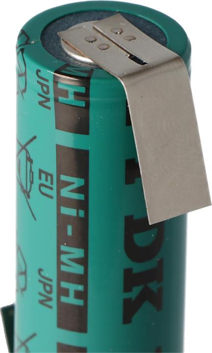 Actual product image FDK Sanyo HR-AU Twincell A-Zelle 2700 mAh mit Lötfahnen Z-Form, jetzt neu von (1.20 V, 2700 mAh)