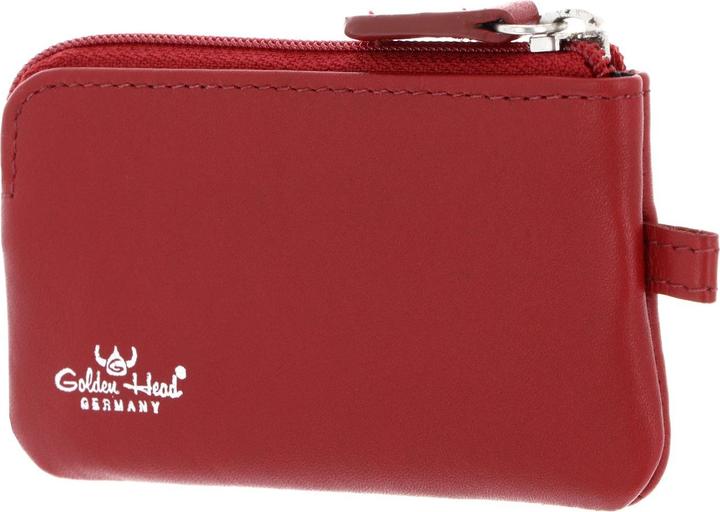 Actual product image Golden Head Polo key case 10 cm leather